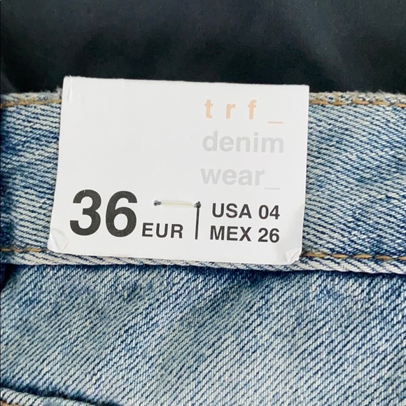 BRAND NEW ZARA JEAN SHORTS - Picture 6 of 7